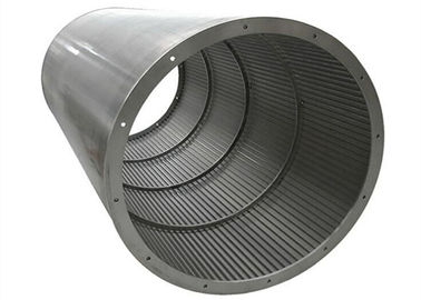 China Johnson Stainless Steel Well Screens , Wire Cylinders And Tubes Filter supplier