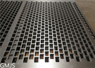China Rectangle Hole Perforated Metal Sheet For Shale Shaker Screen Lining Plate supplier