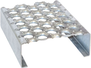 China Aluminum Perf O Grip Safety Grip Strut Grating Floor For Walkway Protection supplier