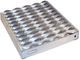 Safety Anti Skid Metal Plate Grating , Durable Slip Resistant Steel Plate supplier
