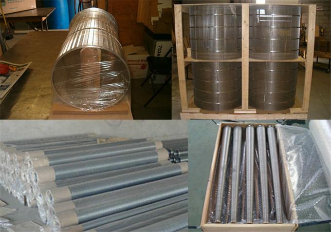 Johnson Stainless Steel Well Screens , Wire Cylinders And Tubes Filter