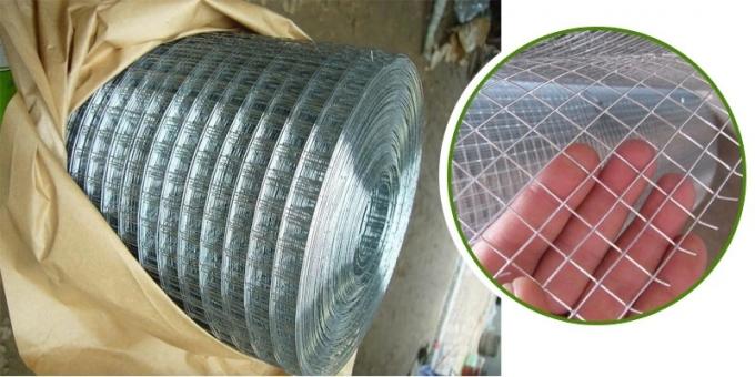 PVC Coated Welded Wire Mesh Panels For Fence 1/2"X1/2" 12.7mm*12.7mmx 1.65mm