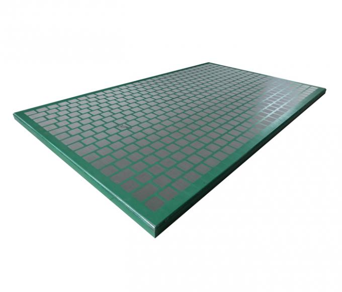 Solid Control Shale Shaker Mesh , Oil Vibrating Screen 1165x585x40mm Size