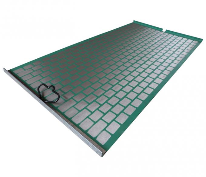 Solid Control Shale Shaker Mesh , Oil Vibrating Screen 1165x585x40mm Size