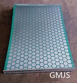 China  2000 Hook Strip Flat Rock Shaker Screen / Oil Mud Vibrating Screen supplier