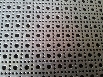 China Decorative Perforated Metal Sheet , Perforated Stainless Steel Mesh Metal Panels supplier