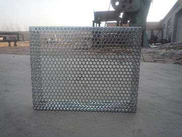 China White Color Perforated Metal Sheet With Round Holes Pattern Easy Installation supplier