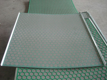 China Hook Strip Flat Mi Swaco Shaker Screens For Oil / Gas Drilling Stainless Steel Material supplier