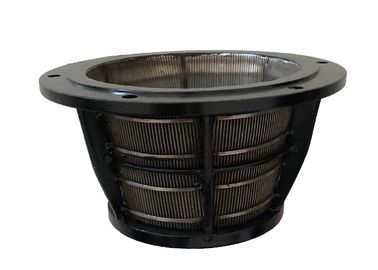 China Industrial Centrifuge Wedge Wire Basket High Grade Austenitic Stainless Steel Material supplier