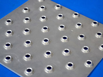 Round Hole 304 Stainless Steel Perforated Metal Sheet For Trench Cover supplier