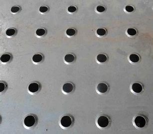Round Hole 304 Stainless Steel Perforated Metal Sheet For Trench Cover supplier