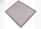 Stainless Steel Perforated Metal Sheet , Punched Hole Steel Sheet Net supplier
