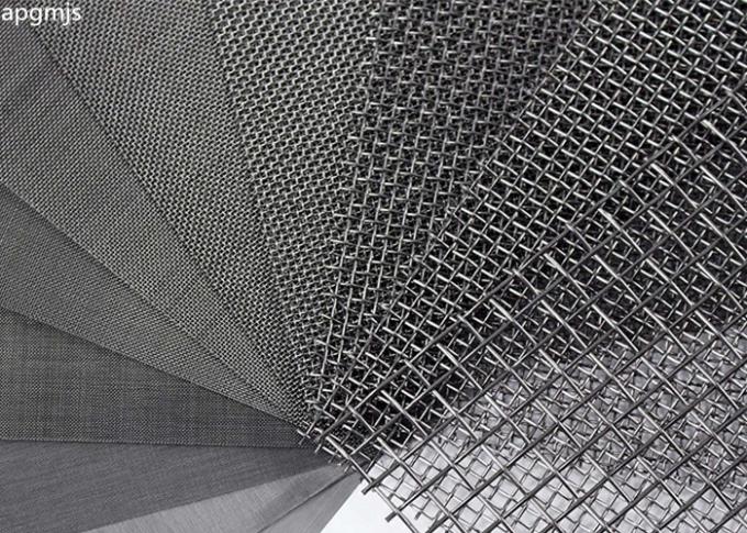 304L Stainless Steel Wire Mesh Panels With Plain Weave Type Heat Resistance