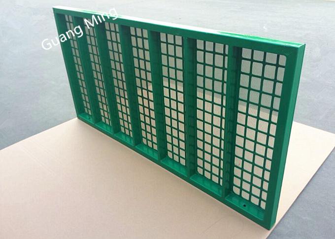 Steel Frame Mi Swaco Shaker Screens for Soild Control 585X1165mm Green Color