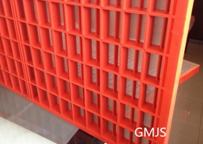 585*1165mm Size Rock Shaker Screen Square Hole High Strength Composite Frame