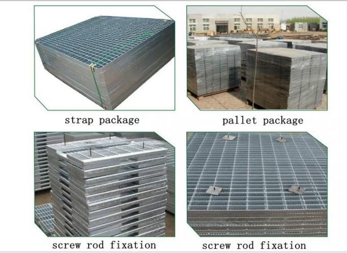Non Slip Stainless Steel Plate / Non Slip Steel Grating Nature Anodized Surface Treatment